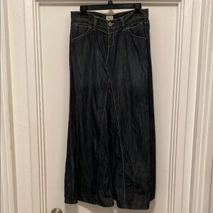 Skirt Women's Dark Blue Denim